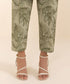 Women's Unstitched Khaddar Green Printed 2 Piece Suit